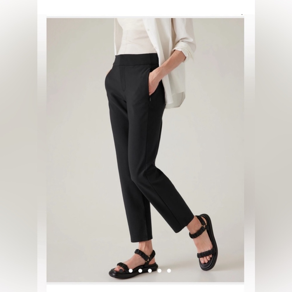 Athleta Stellar Trousers - black size 6